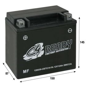 CBTX14-FA Gel-Vorladung Batterie C4