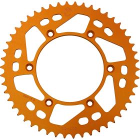 Pignon en aluminium 520 Moose Racing 50 dents orange pour KTM/Husqvarna