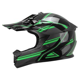 Cross child helmet CGM 267G DIRT-X FURY black grey green