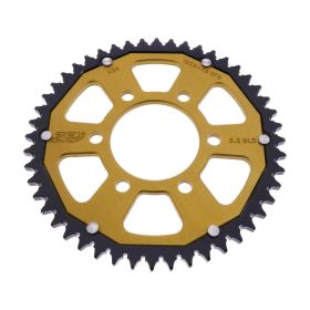 Corona ZF 48 denti passo 428 oro nera dual per Honda CB 125 R NEO SPORTS CAFE ABS