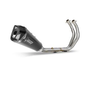 MIVV Delta Race Noir Système d'Échappement Complet pour YAMAHA MT-07/FZ-07