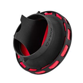 Cornetto aspirazione AT DESIGN D.64,5mm 98,5x25mm per carburatore Keihin PWK 38