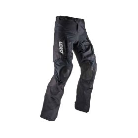 Pantalon moto LEATT Moto 5.5 Enduro noir gris résistants et renforcés