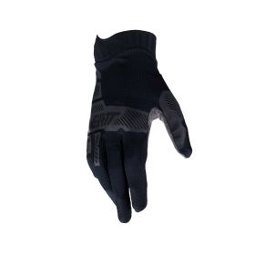 Guanti moto bambino LEATT Moto 1.5 Stealth nero grigio ultraleggeri
