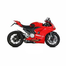 MIVV Delta Race Black Slip-on Auspuff für DUCATI Panigale V2
