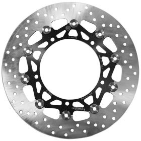 Disque de frein flottant BREMBO 78B40831 série or D.298 épaisseur 5 mm 5 trous pour YAMAHA