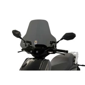 ISOTTA Pare-brise Fumé Sombre 550x430mm pour NIU fqi 500