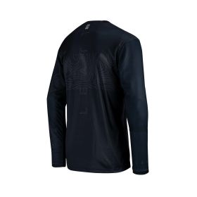 Maglia MTB LEATT Gravity 3.0 nero maniche lunghe tessuto IceYarn rinfrescante