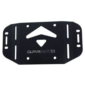 Portapacchi per bauletti GPR 35/45L inox per KAWASAKI Versys 1000