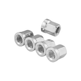SIP Wheel Nut Kit MY M8x1.25 Chrome Steel for Vespa
