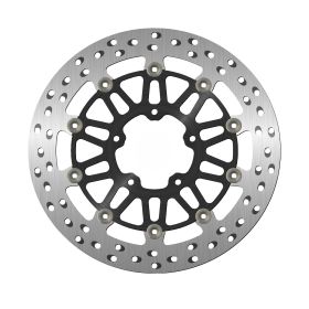 Disco freno anteriore NG racing destro/sinistro 5 fori da 8,25mm per MV AGUSTA