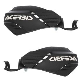 Paramani aperti ACERBIS neri/bianchi K-Linear KH per KAWASAKI