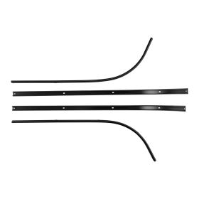 Listelli pedana CIF in gomma nero per Vespa Pk 50