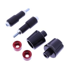DAYTONA Handlebar Weights Black/Red 14-19 mm