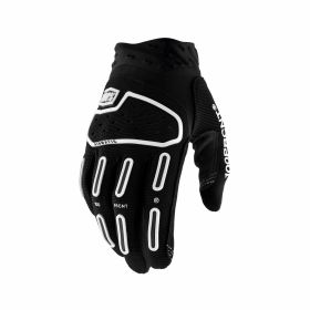 100% AIRMATIC 2 Black Motocross Gloves