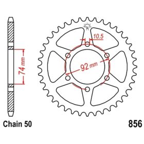 DID Transmission Kit Open Chain VX3 104-530 45 Tooth Sprocket 16 Tooth for Yamaha XJ Maxim