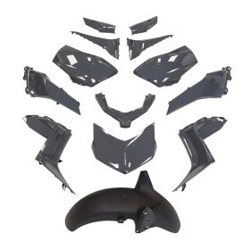 Kit de carénage TNT 13 pièces gris Nardo pour Yamaha X-Max 125-300