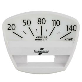 Quadrante contachilometri PREMIUM QUALITAT bianco 140km/h