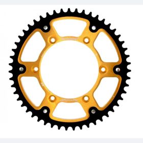 CORONA SUPERSPROX STEALTH RST NERO ORO 808 PASSO 520 - Z 51 DENTI GOLD