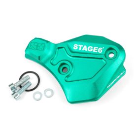 Coperchio pompa olio STAGE6 alu turchese AM6