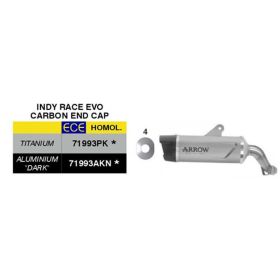 ARROW Indy Race EVO homologierter Titan Slip-On Auspuff für Kawasaki VERSYS 1100