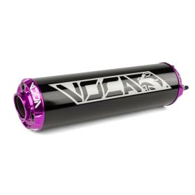 Voca Racing Schwarz/Lila CNC Auspuffdämpfer