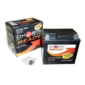 Batteria OKYAMI YTX5L pronta all'uso precaricata e sigillata 12V 4Ah 114x71x106mm
