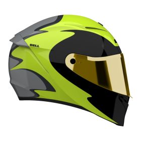 Casque intégral BELL Lithium Mips Plus Fluid jaune fluo