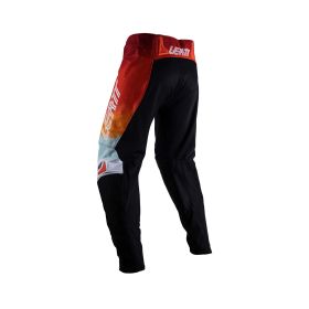 Pantalon moto LEATT Moto 4.5 Glamis rouge noir légers et respirants