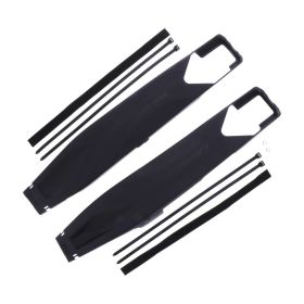 POLISPORT schwarzes Schwingenschutzkit für Cf Moto MT 450 ABS CF400-8F
