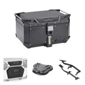 Kit bauletto GIVI TREKKER OUTBACK EVO SMART nero 58L per YAMAHA XTZ TENERE
