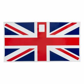 Adesivo bauletto SIP Union Jack rosso/bianco/azzurro per Vespa P80/150X
