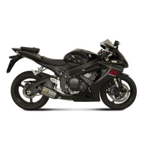 MIVV Slip-On Auspuff Edelstahl Sound für SUZUKI GSX-R 750