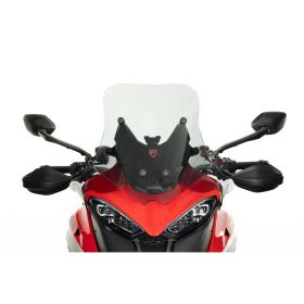 ISOTTA Medium Windscreen Light Smoke 530x435mm for DUCATI