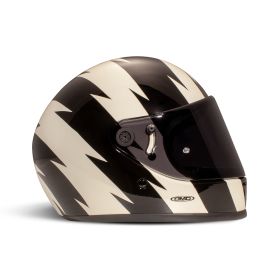 Casco Integrale DMD RIVALE Buzz Nero Bianco Lucido