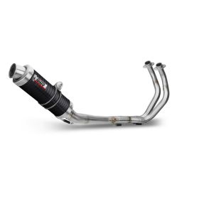 Komplettes MIVV GP-Auspuffsystem aus Carbon für YAMAHA MT-07/FZ-07