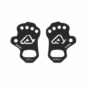 ACERBIS Unterhandschuh Palmino Schwarz/Weiß Größe S/M