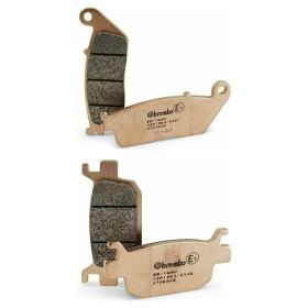 BREMBO sintered brake pad kit front 07074XS and rear 07064XS