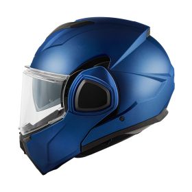 GIVI X36 Fiber Wendbarer Modularer Helm Matt blau