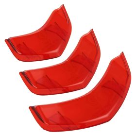 Kit 3 nez central SIP transparent rouge 1B005776 pour Vespa GTS/GTV HPE