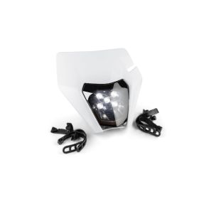 Str8 LED-Scheinwerfer KTM EXC Weiß/getöntes Glas