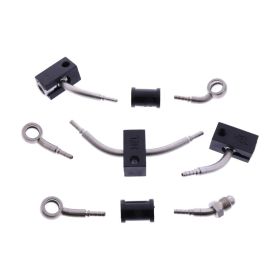 JMP HBF-2023-V Silberstahl-Bremsleitungs-Kit 4 für Honda CBR 1000