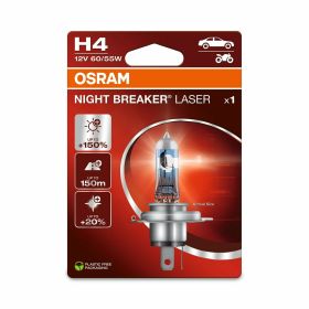 Lampadina OSRAM P43T/H4 NIGHT BREAKER LASER 12V/60/55W
