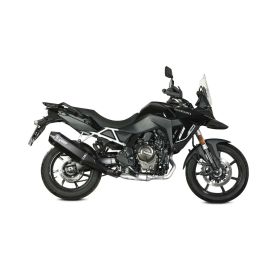 MIVV Speed Edge Black Slip-on Auspuff genehmigt für SUZUKI V-Strom 800 SE
