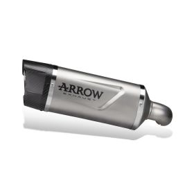 Arrow Indy Race EVO Slip-On Auspuff Titan mit Carbon-Endkappe Verbindung für Yamaha YZF R1