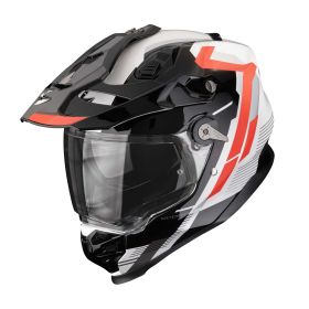 Casco enduro dual road Scorpion EXO ADF-9000 AIR Patrol nero rosso