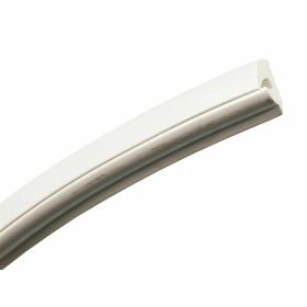 Stirsce listello pedana Repro Teile in gomma 1200/1800x18mm bianco