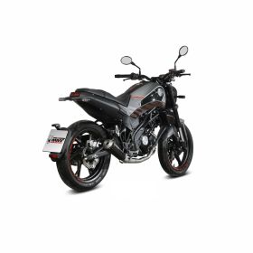 Échappement noir complet MIVV X-m1 pour BENELLI Leoncino 125