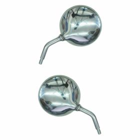 Coppia specchietti manubrio FAR 7981/7981 cromo
