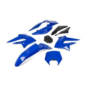 Kit carena 8 pezzi blu Str8 per derbi drd x-treme 2011 - 2017